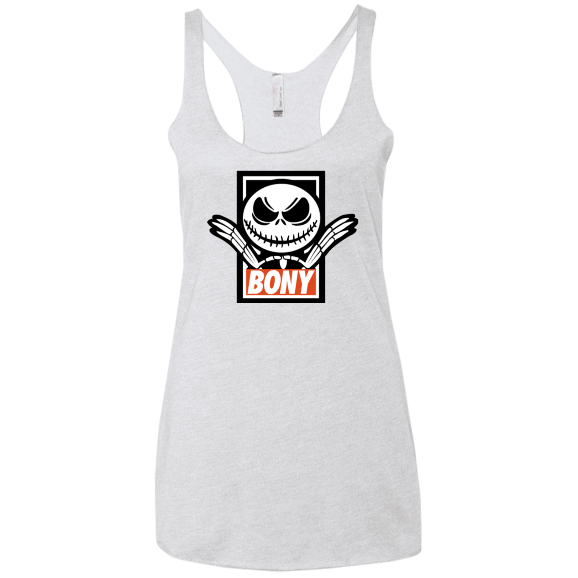 T-Shirts Heather White / X-Small BONY Women's Triblend Racerback Tank