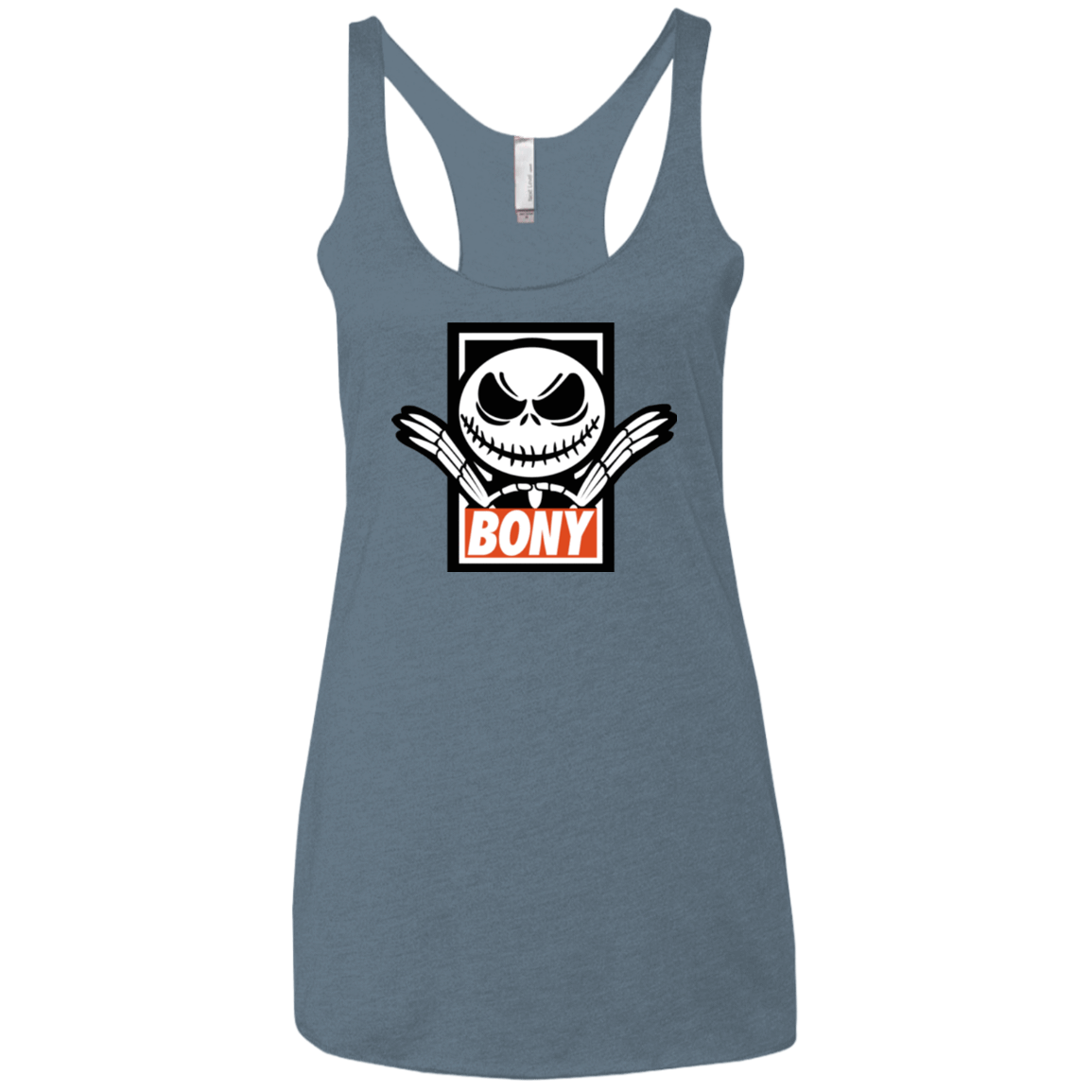 T-Shirts Indigo / X-Small BONY Women's Triblend Racerback Tank