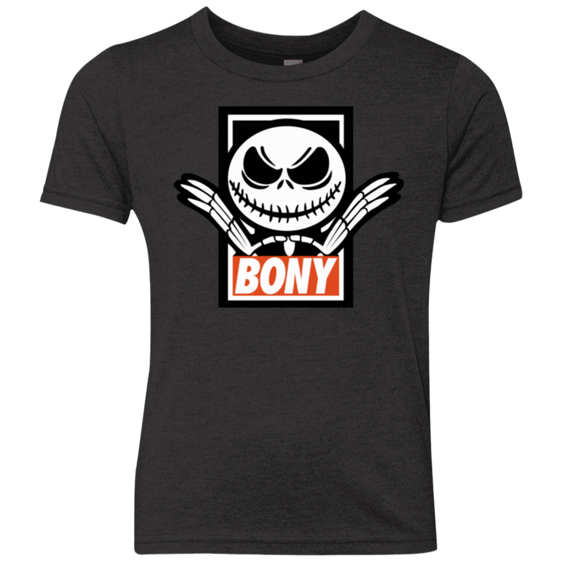 T-Shirts Vintage Black / YXS BONY Youth Triblend T-Shirt