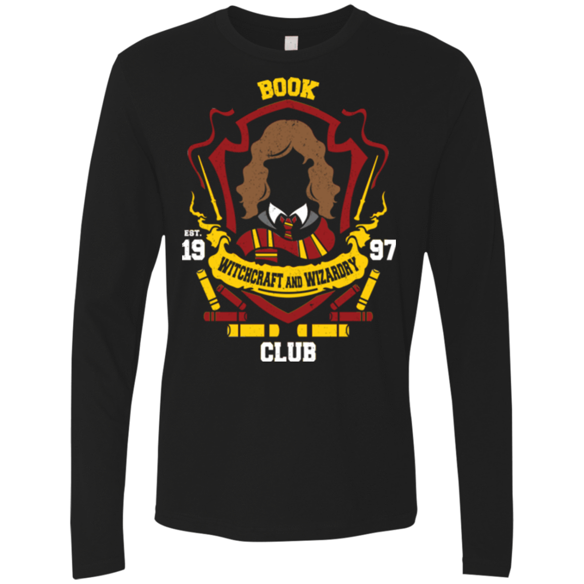 T-Shirts Black / Small Book Club Men's Premium Long Sleeve