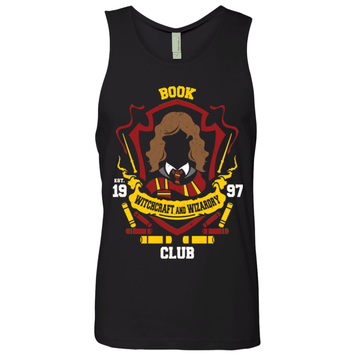 T-Shirts Black / Small Book Club Men's Premium Tank Top