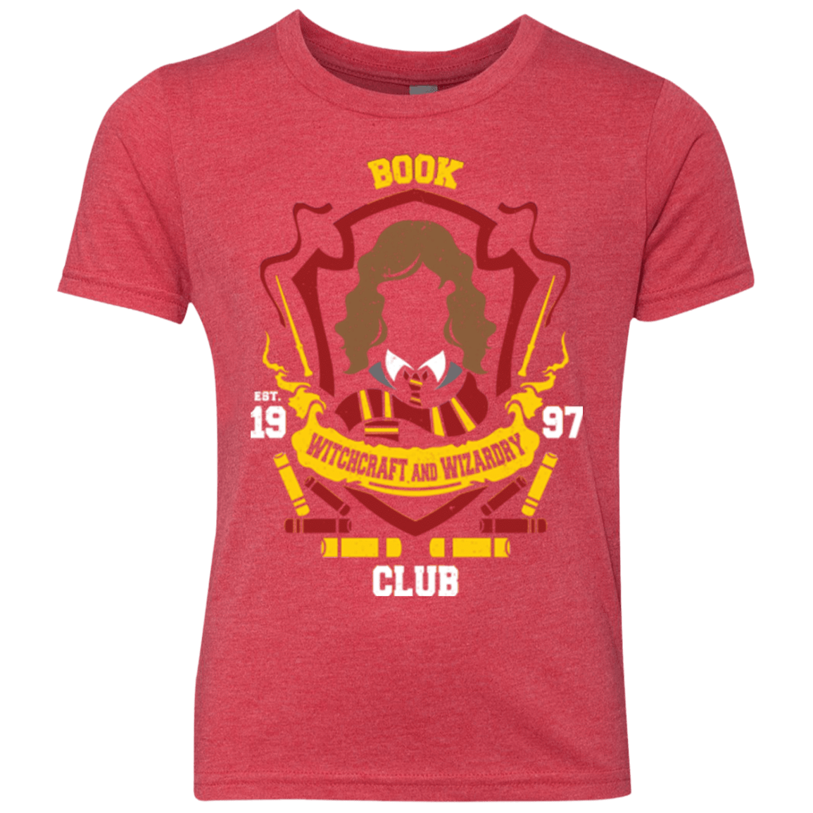 T-Shirts Vintage Red / YXS Book Club Youth Triblend T-Shirt