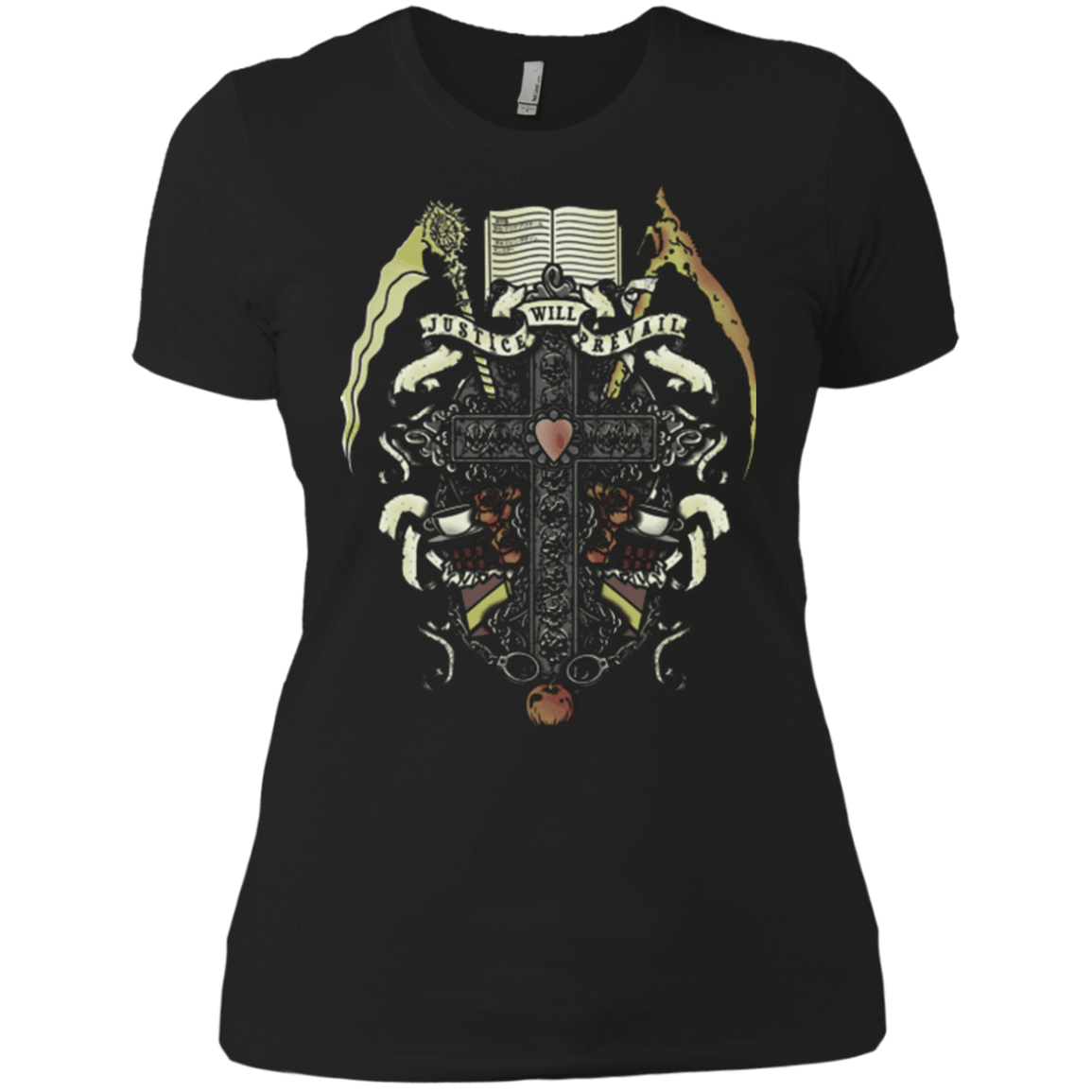 T-Shirts Black / X-Small Book of Death Women's Premium T-Shirt