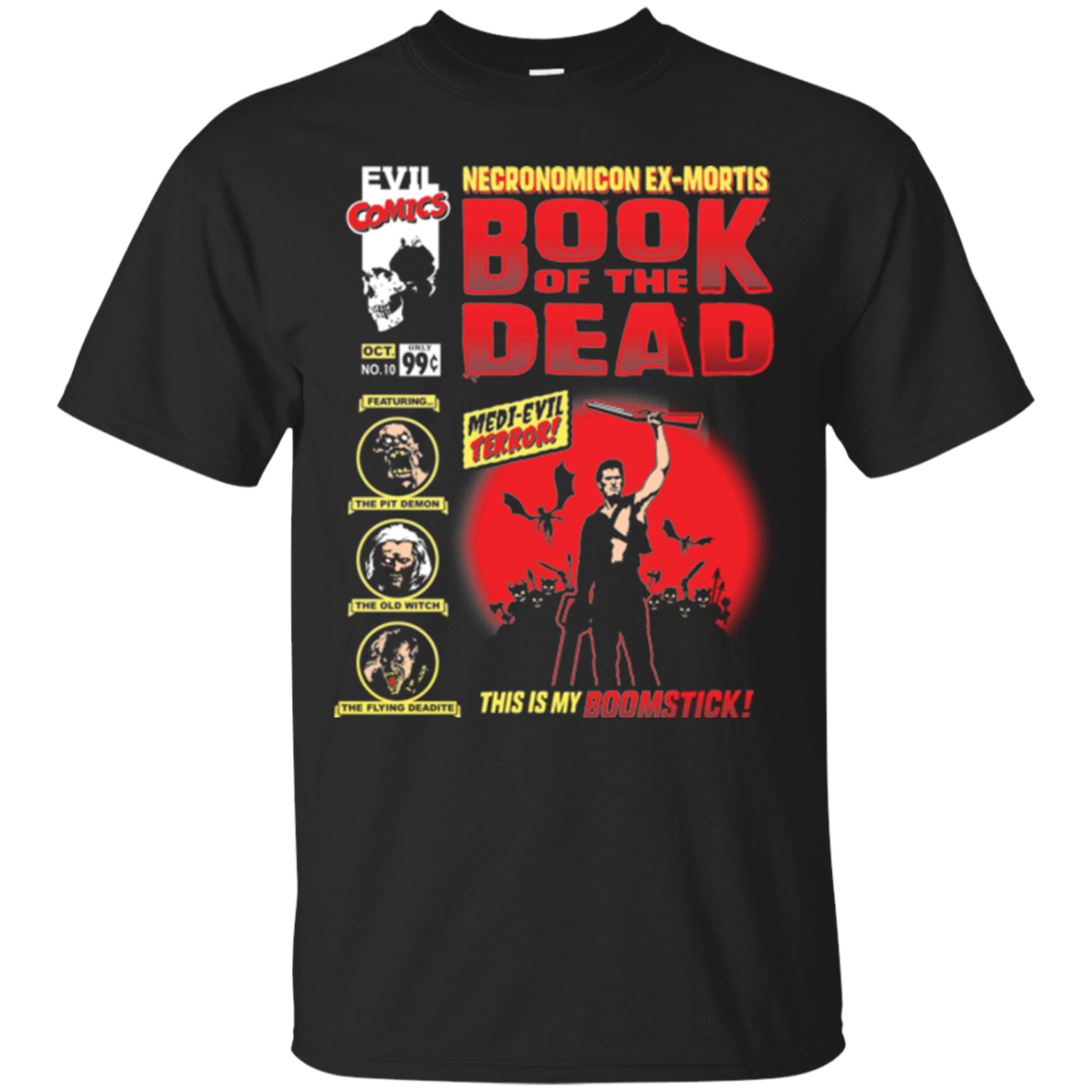 T-Shirts Black / Small Book Of The Dead T-Shirt