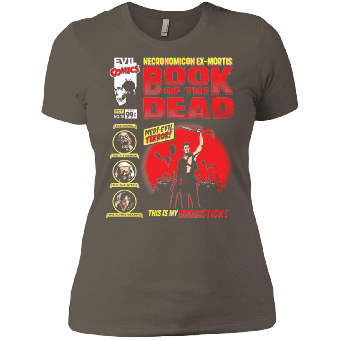 T-Shirts Warm Grey / X-Small Book Of The Dead Women's Premium T-Shirt