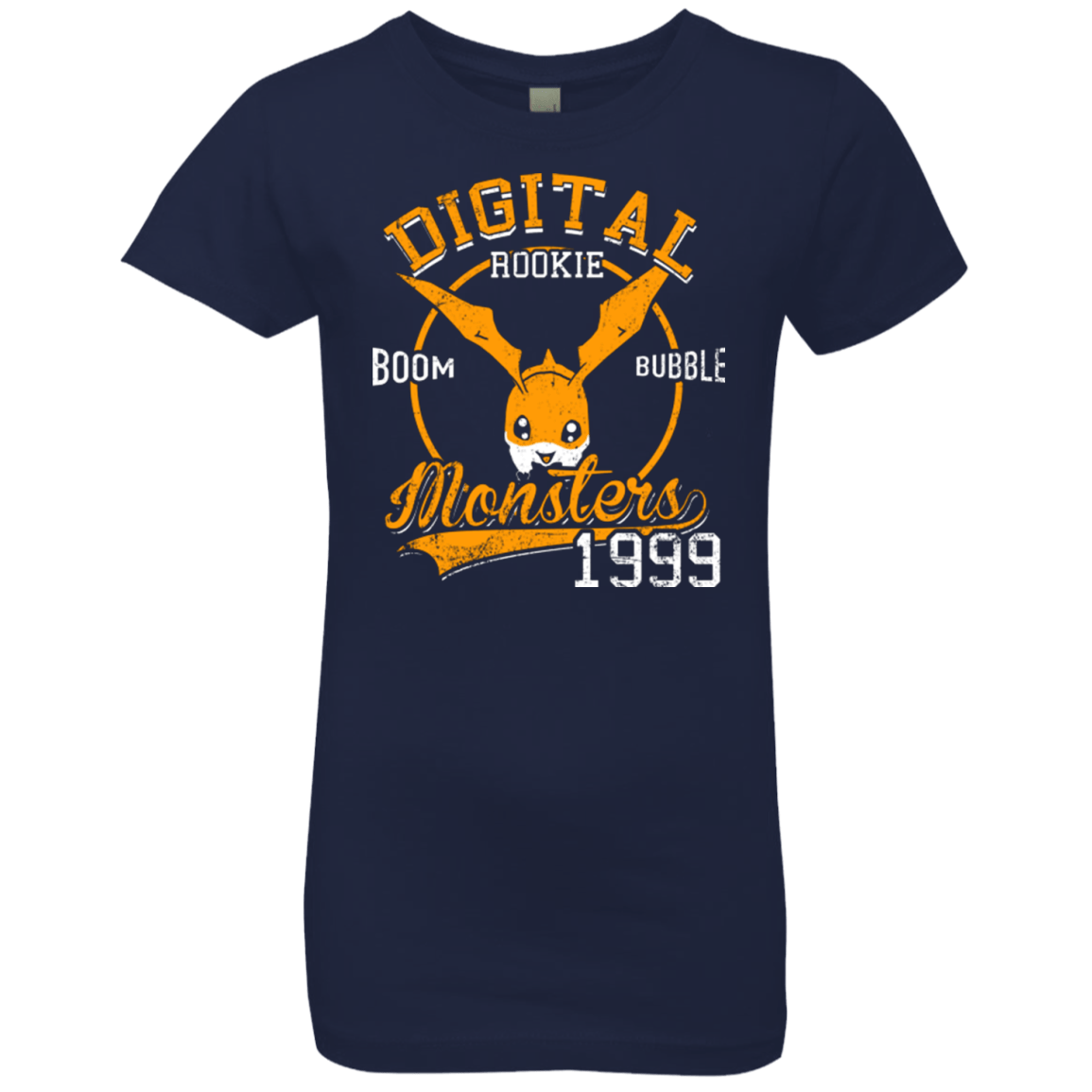 T-Shirts Midnight Navy / YXS BOOM BUBBLE Girls Premium T-Shirt