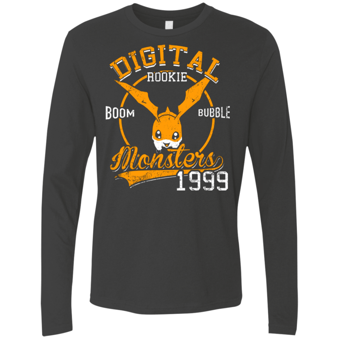 T-Shirts Heavy Metal / Small BOOM BUBBLE Men's Premium Long Sleeve