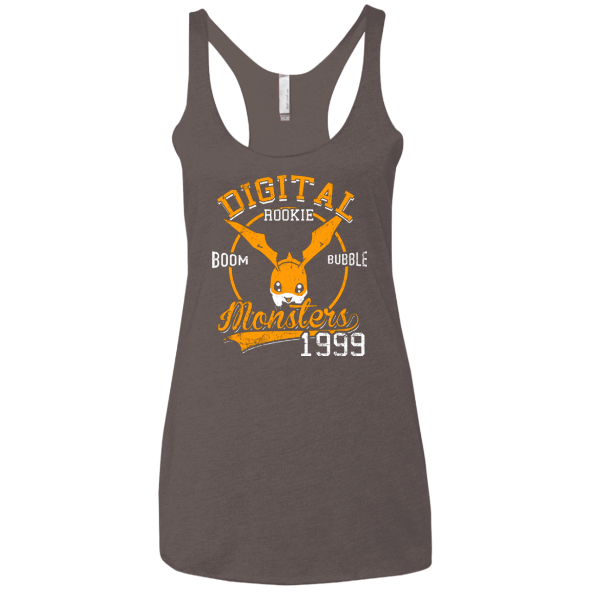 T-Shirts Macchiato / X-Small BOOM BUBBLE Women's Triblend Racerback Tank