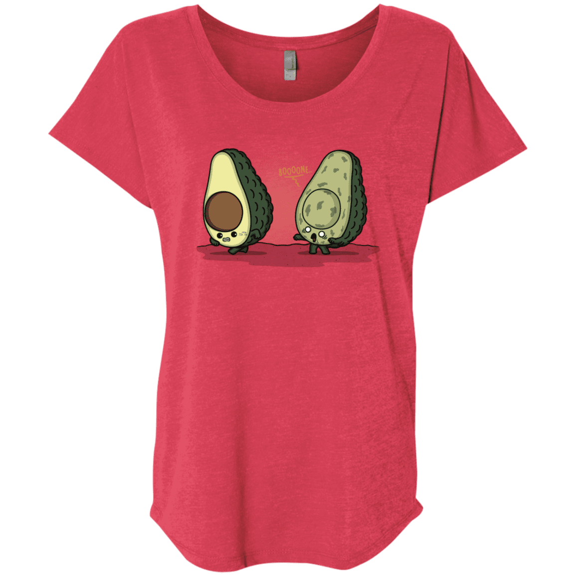 T-Shirts Vintage Red / X-Small BoOoOnE Triblend Dolman Sleeve