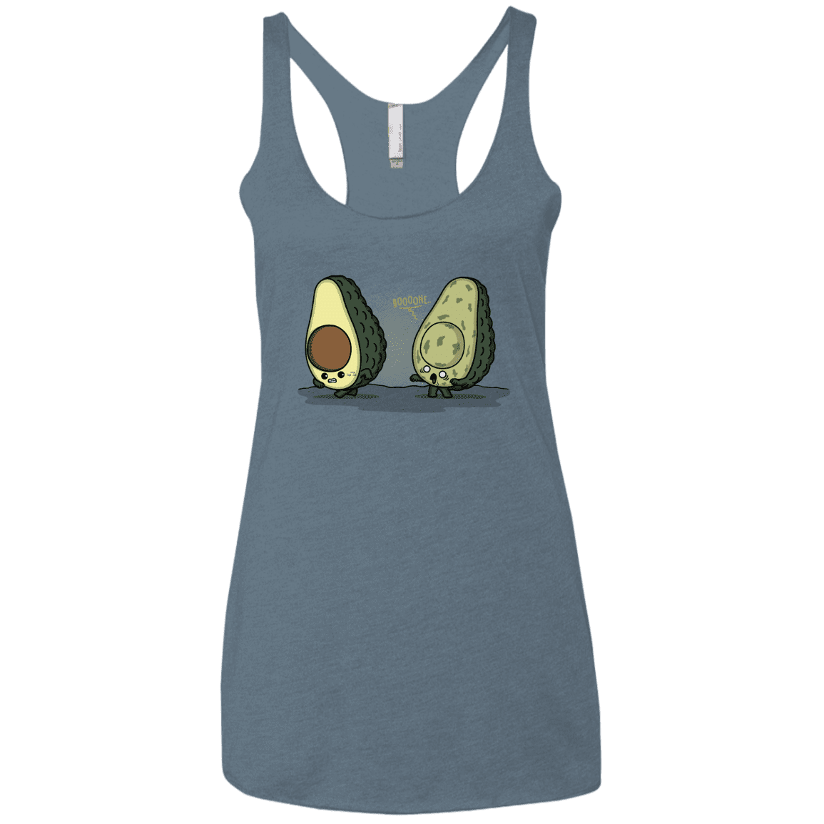 T-Shirts Indigo / X-Small BoOoOnE Women's Triblend Racerback Tank