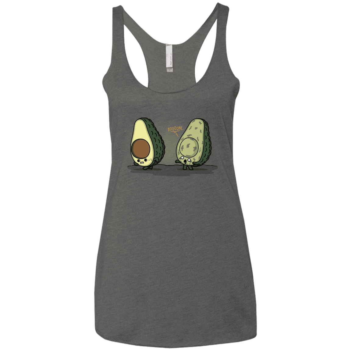 T-Shirts Premium Heather / X-Small BoOoOnE Women's Triblend Racerback Tank