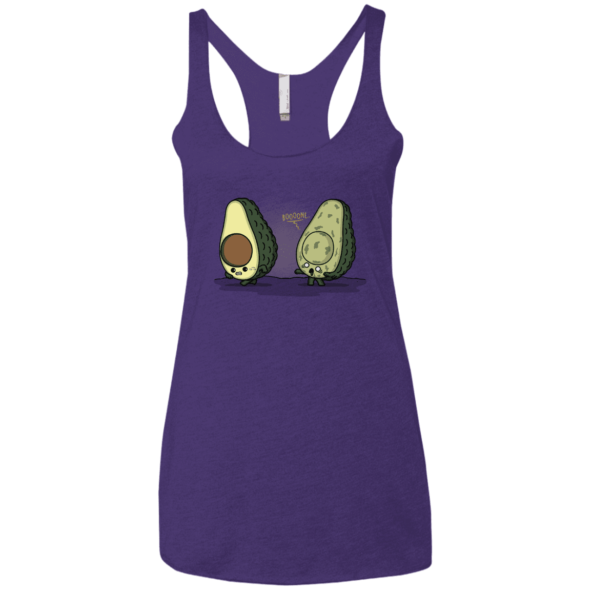 T-Shirts Purple Rush / X-Small BoOoOnE Women's Triblend Racerback Tank