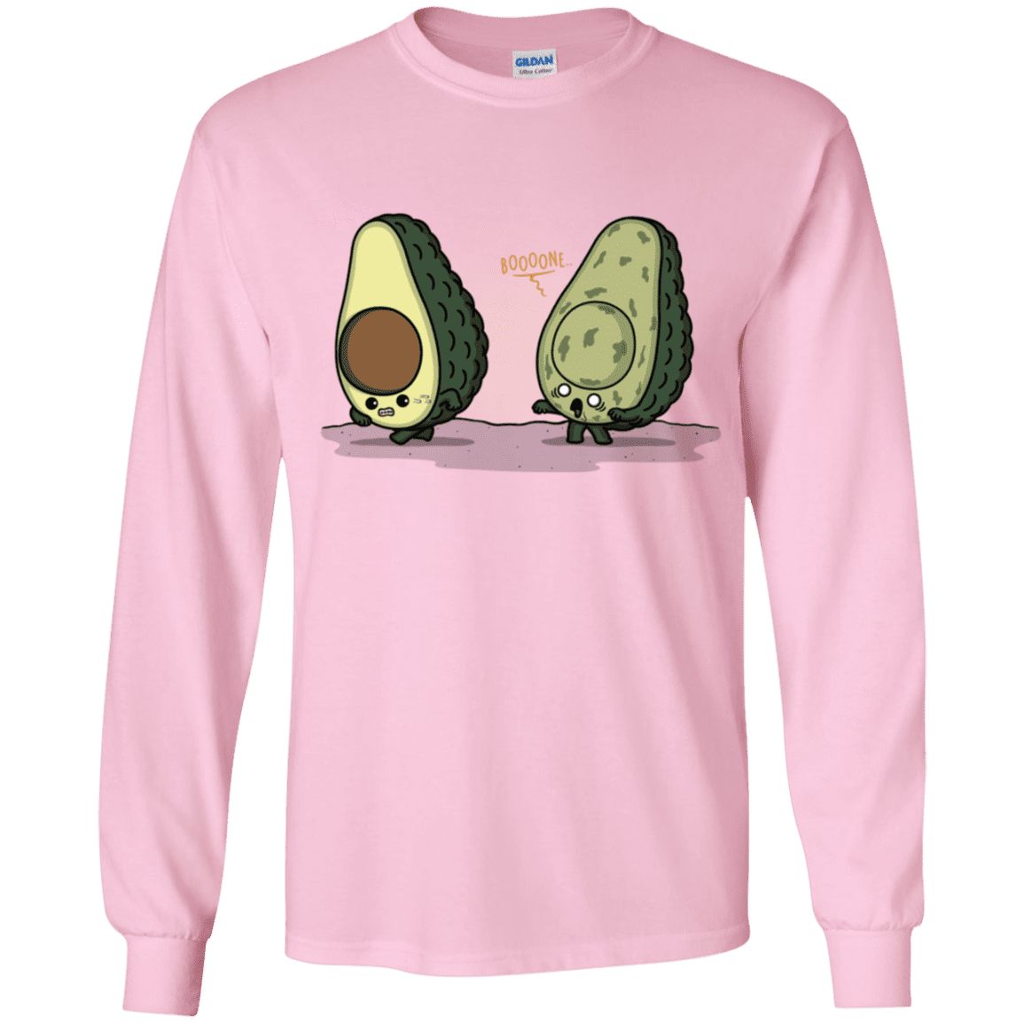 T-Shirts Light Pink / YS BoOoOnE Youth Long Sleeve T-Shirt