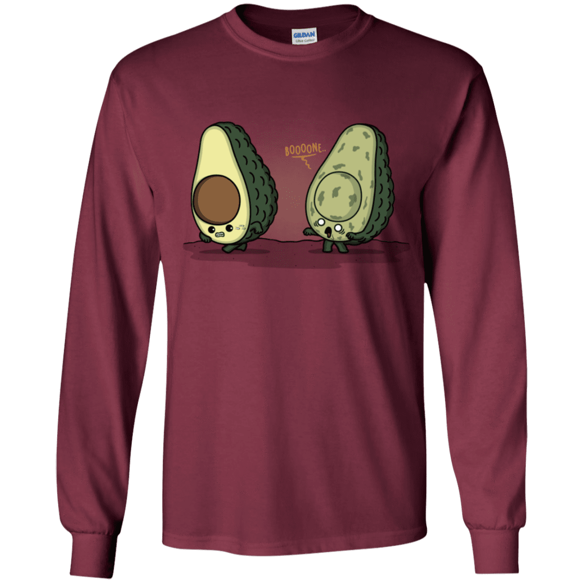 T-Shirts Maroon / YS BoOoOnE Youth Long Sleeve T-Shirt