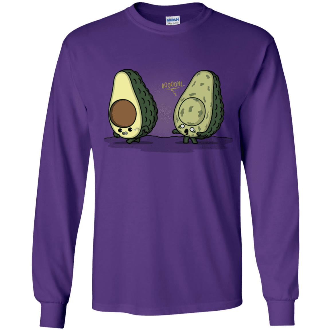 T-Shirts Purple / YS BoOoOnE Youth Long Sleeve T-Shirt