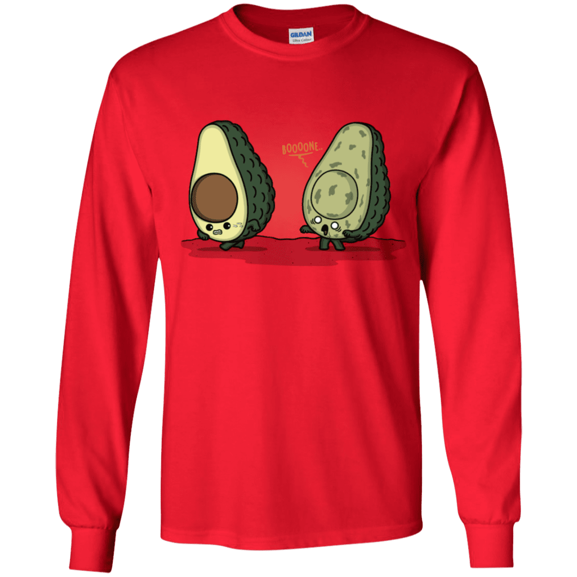 T-Shirts Red / YS BoOoOnE Youth Long Sleeve T-Shirt