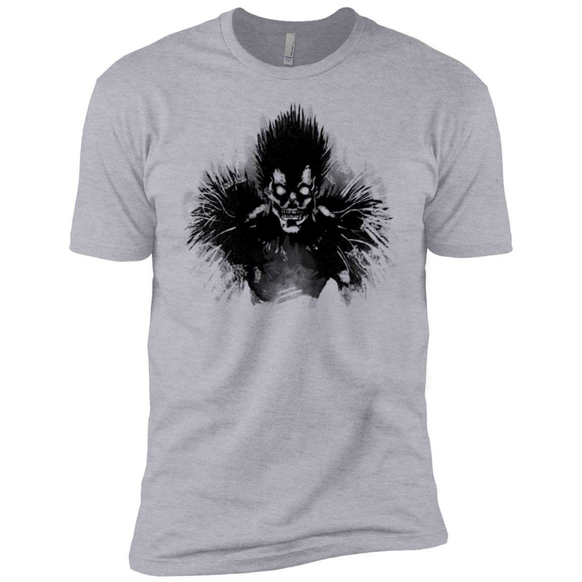 T-Shirts Heather Grey / YXS Bored Shinigami Boys Premium T-Shirt