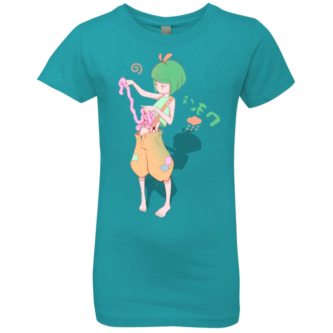 T-Shirts Tahiti Blue / YXS Boring Intestinos Girls Premium T-Shirt