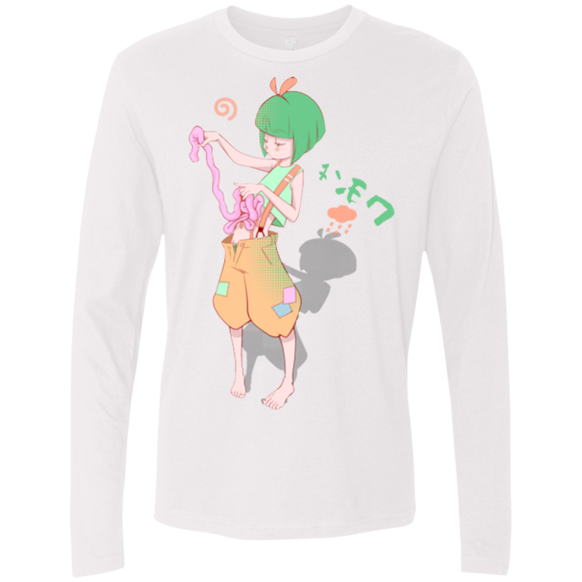 T-Shirts White / Small Boring Intestinos Men's Premium Long Sleeve