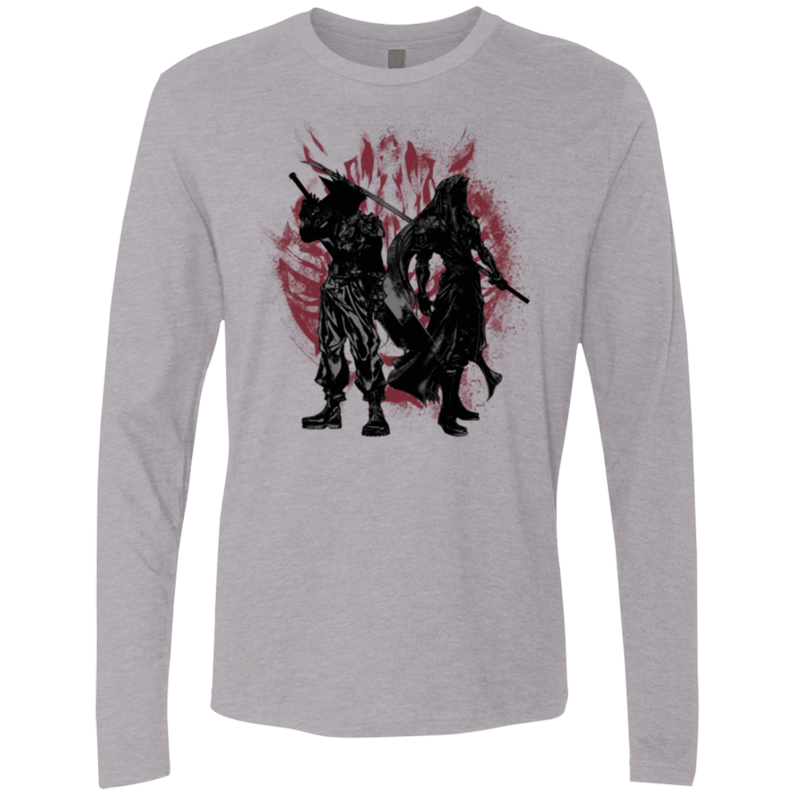 T-Shirts Heather Grey / Small Born Enemies Men's Premium Long Sleeve