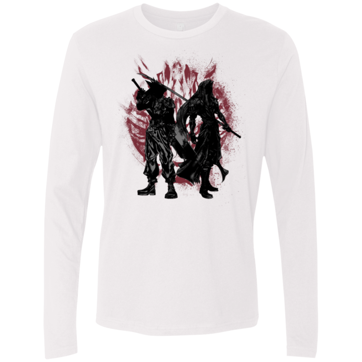 T-Shirts White / Small Born Enemies Men's Premium Long Sleeve