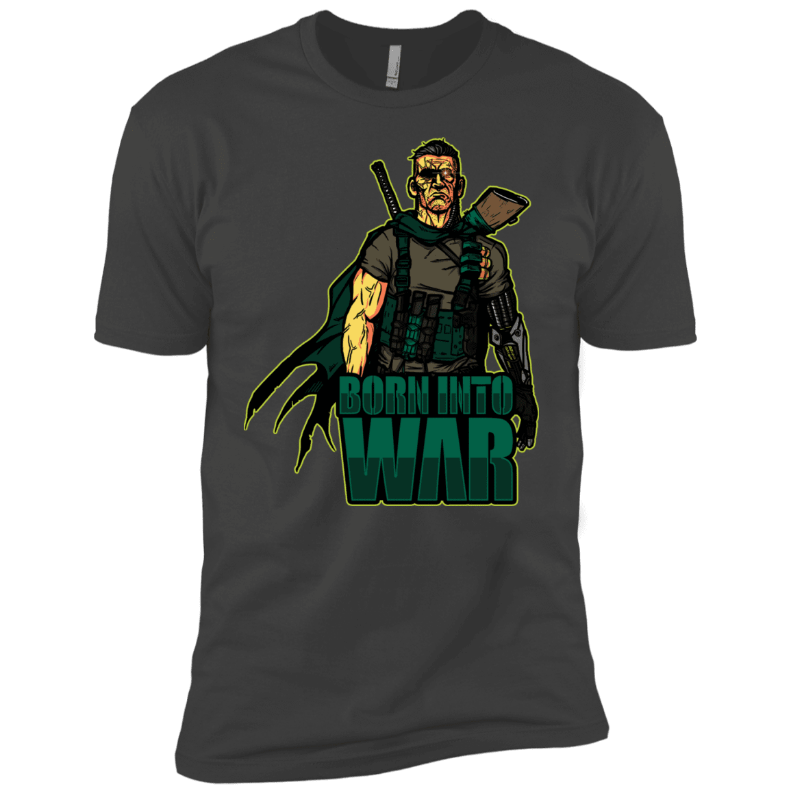 T-Shirts Heavy Metal / YXS Born Into War Boys Premium T-Shirt