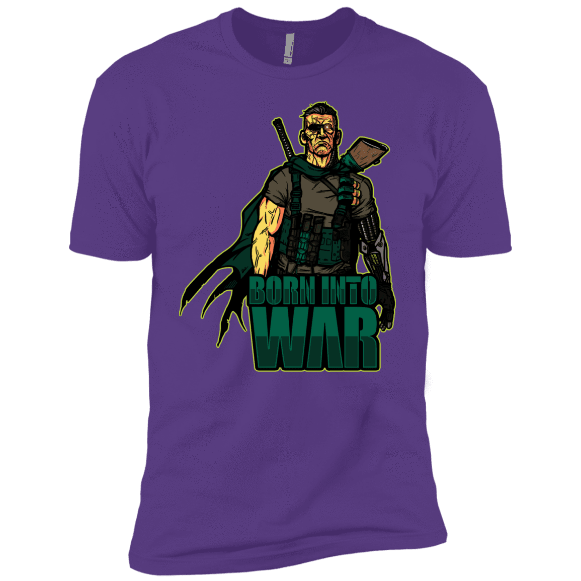 T-Shirts Purple Rush / YXS Born Into War Boys Premium T-Shirt