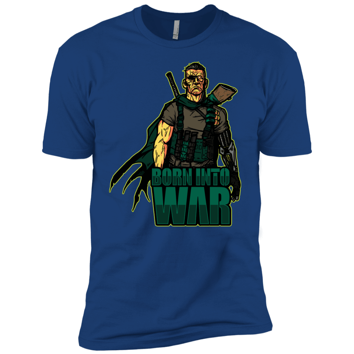T-Shirts Royal / YXS Born Into War Boys Premium T-Shirt