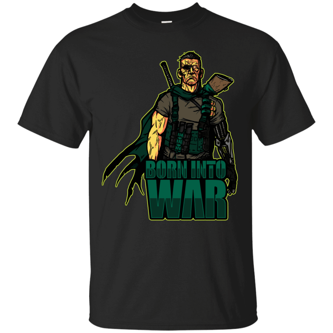 T-Shirts Black / S Born Into War T-Shirt
