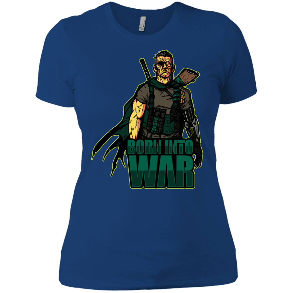T-Shirts Royal / X-Small Born Into War Women's Premium T-Shirt