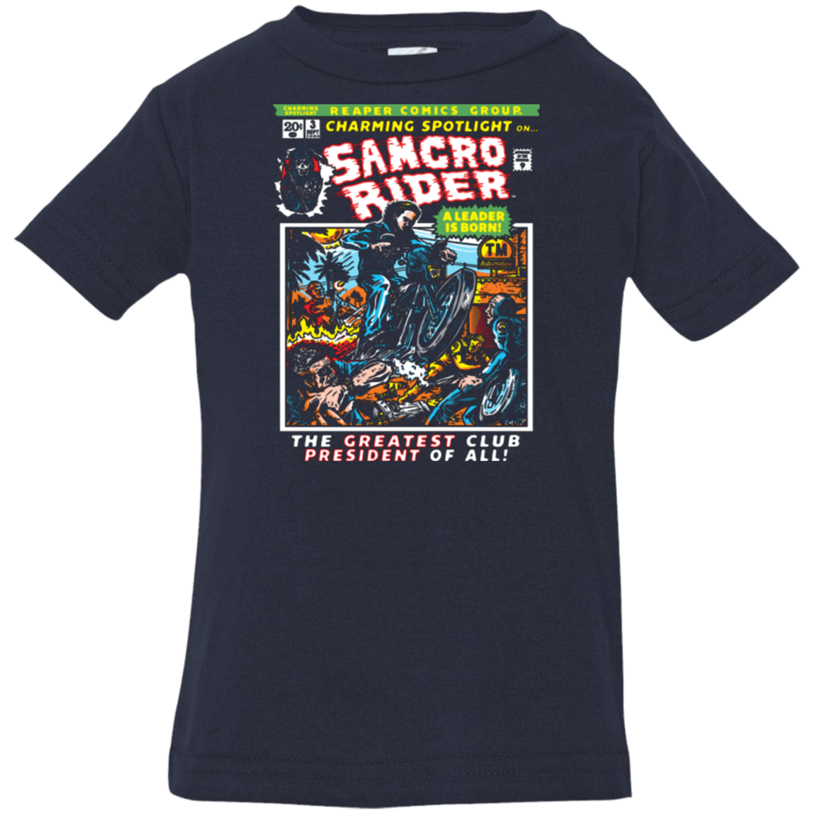 T-Shirts Navy / 6 Months Born Leader Infant Premium T-Shirt