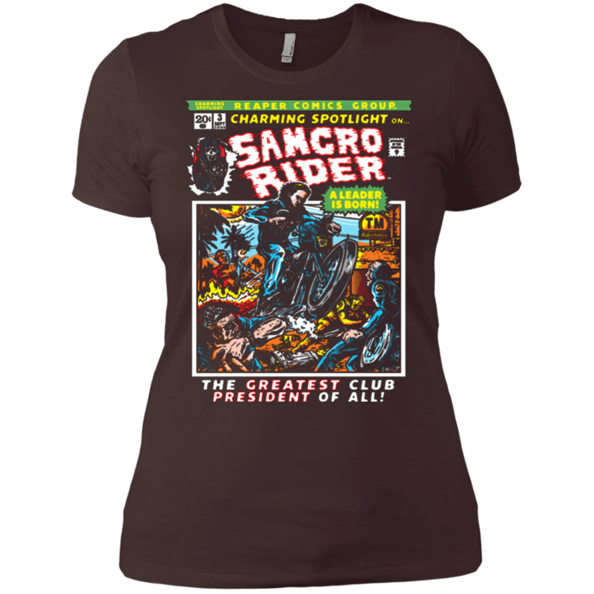 T-Shirts Dark Chocolate / X-Small Born Leader Women's Premium T-Shirt