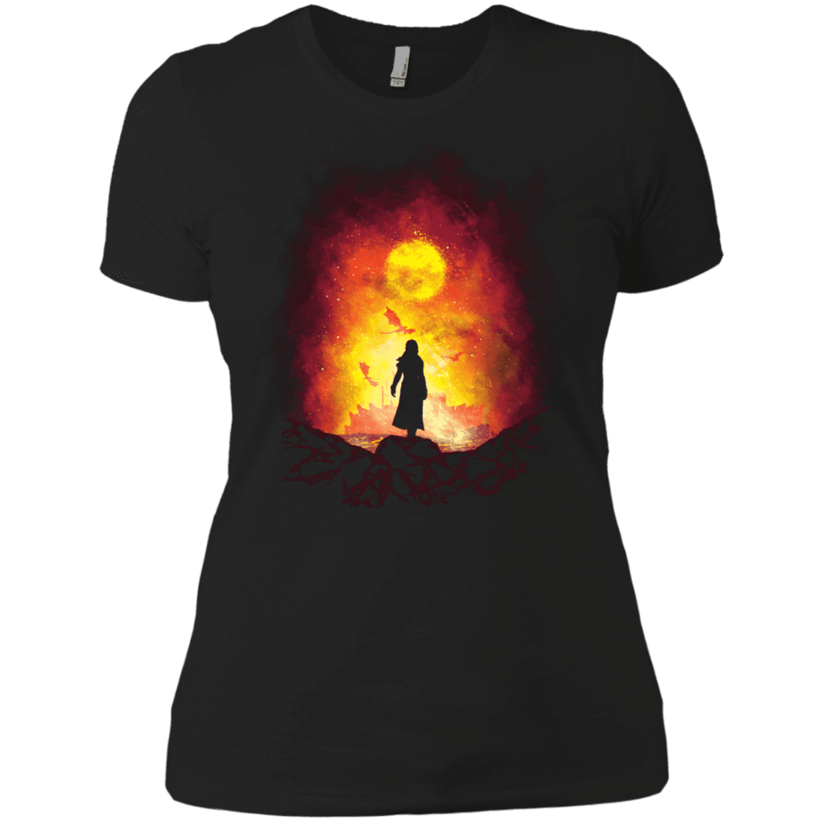 T-Shirts Black / X-Small Born Of Fire Women's Premium T-Shirt