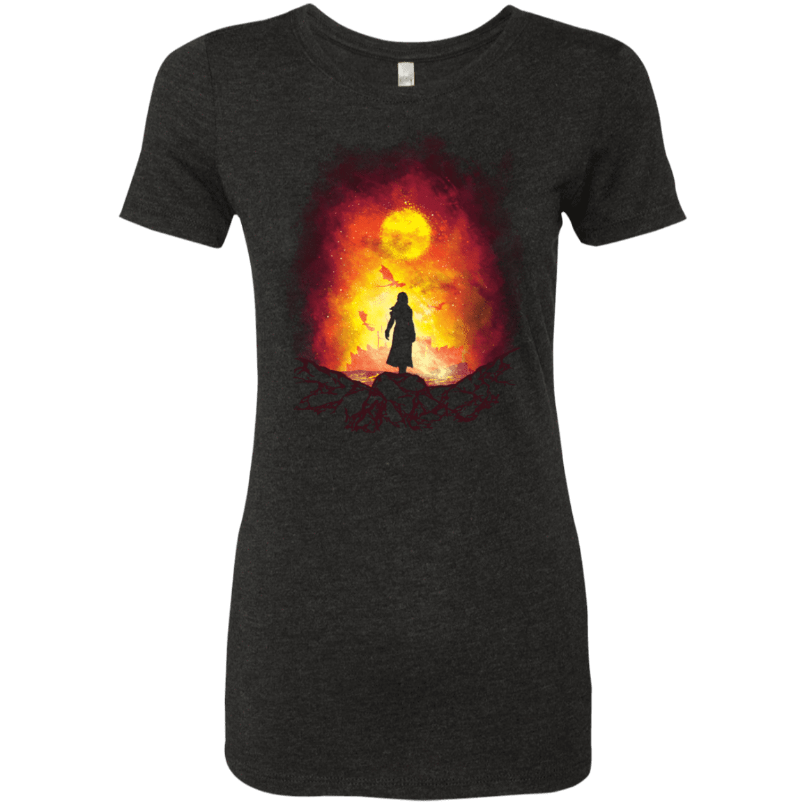 T-Shirts Vintage Black / S Born Of Fire Women's Triblend T-Shirt