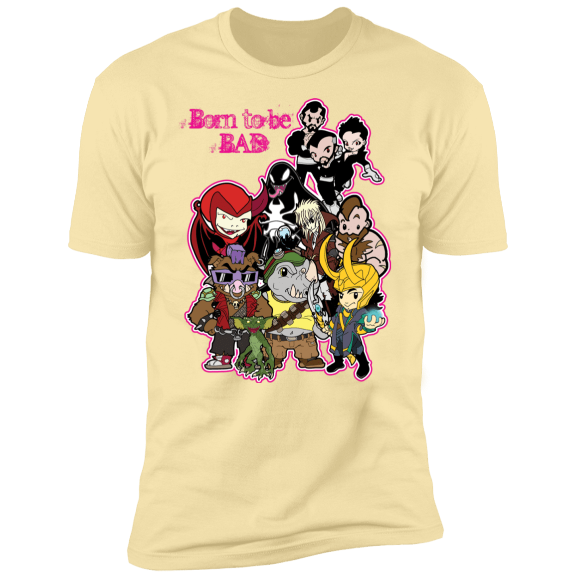 T-Shirts Banana Cream / S Born to be Bad 2 Men's Premium T-Shirt