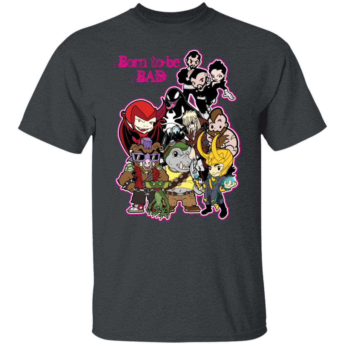 T-Shirts Dark Heather / S Born to be Bad 2 T-Shirt