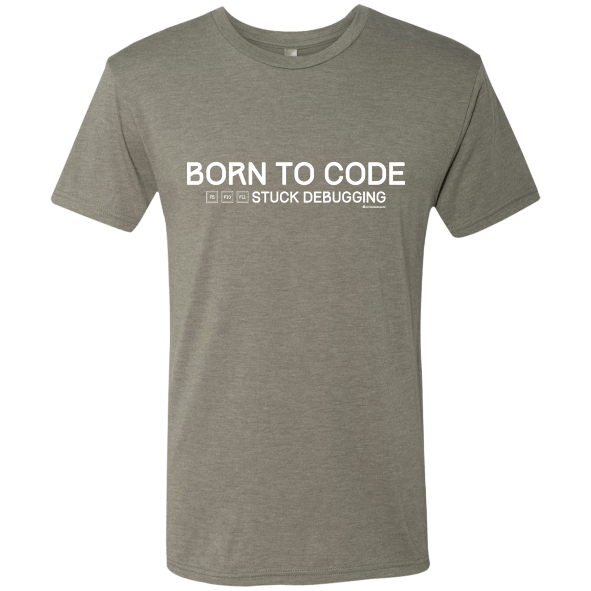 Born To Code Stuck Debugging Men's Triblend T-Shirt