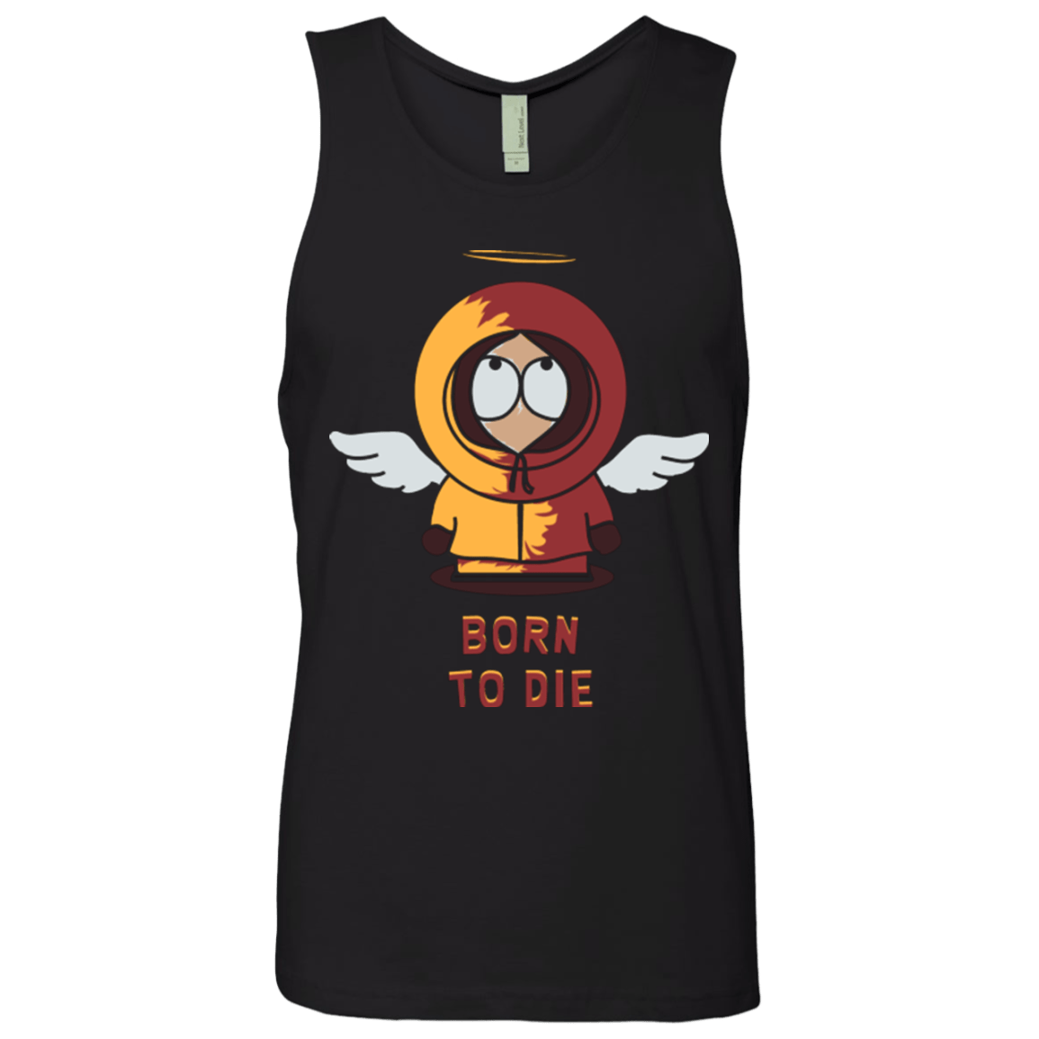 T-Shirts Black / Small BORN TO DIE Men's Premium Tank Top