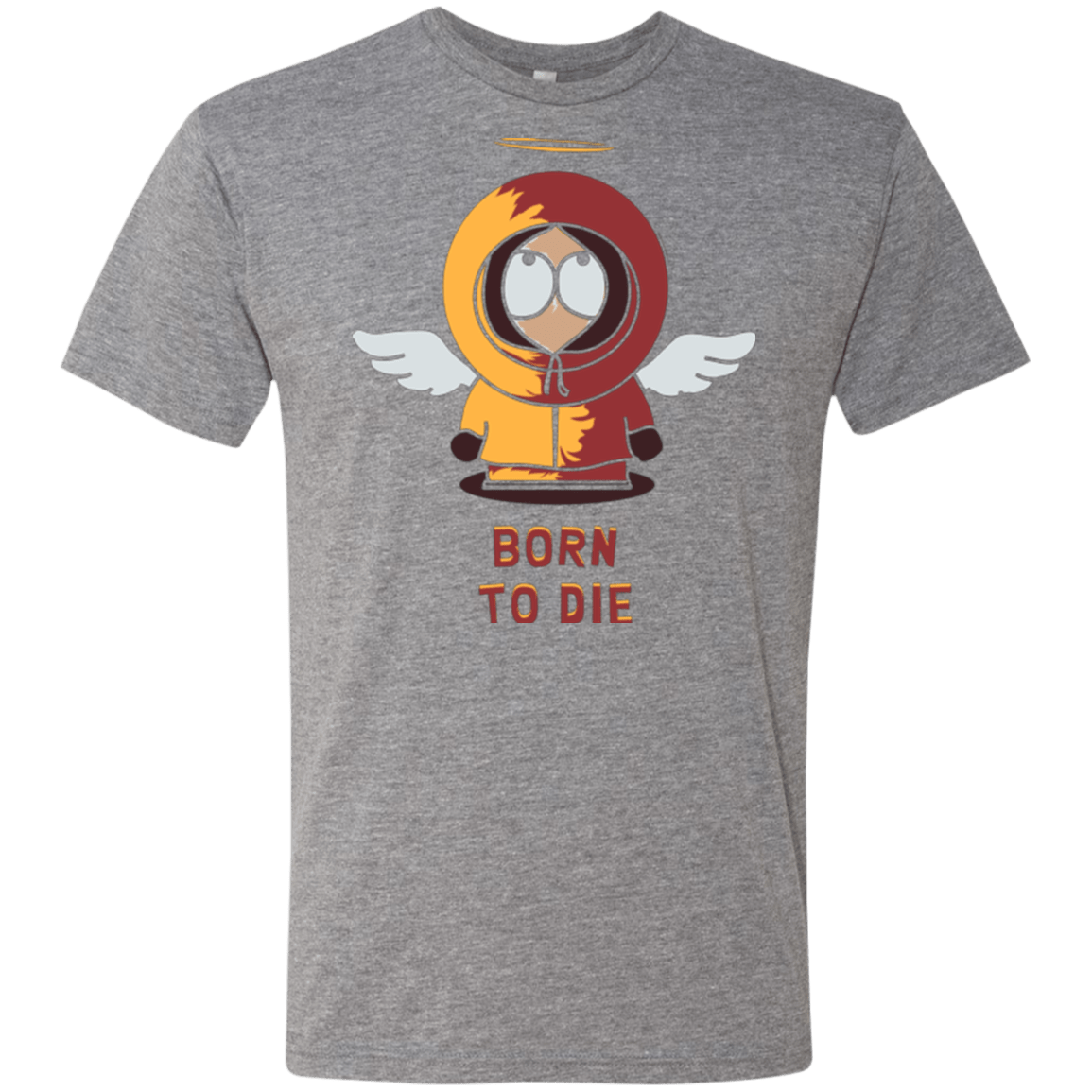 T-Shirts Premium Heather / Small BORN TO DIE Men's Triblend T-Shirt