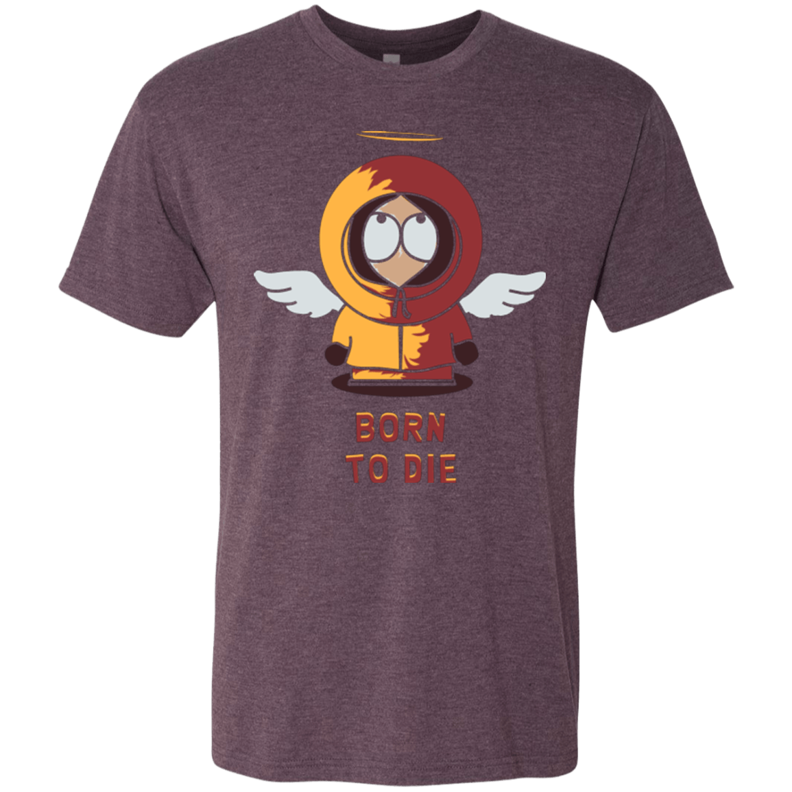 T-Shirts Vintage Purple / Small BORN TO DIE Men's Triblend T-Shirt