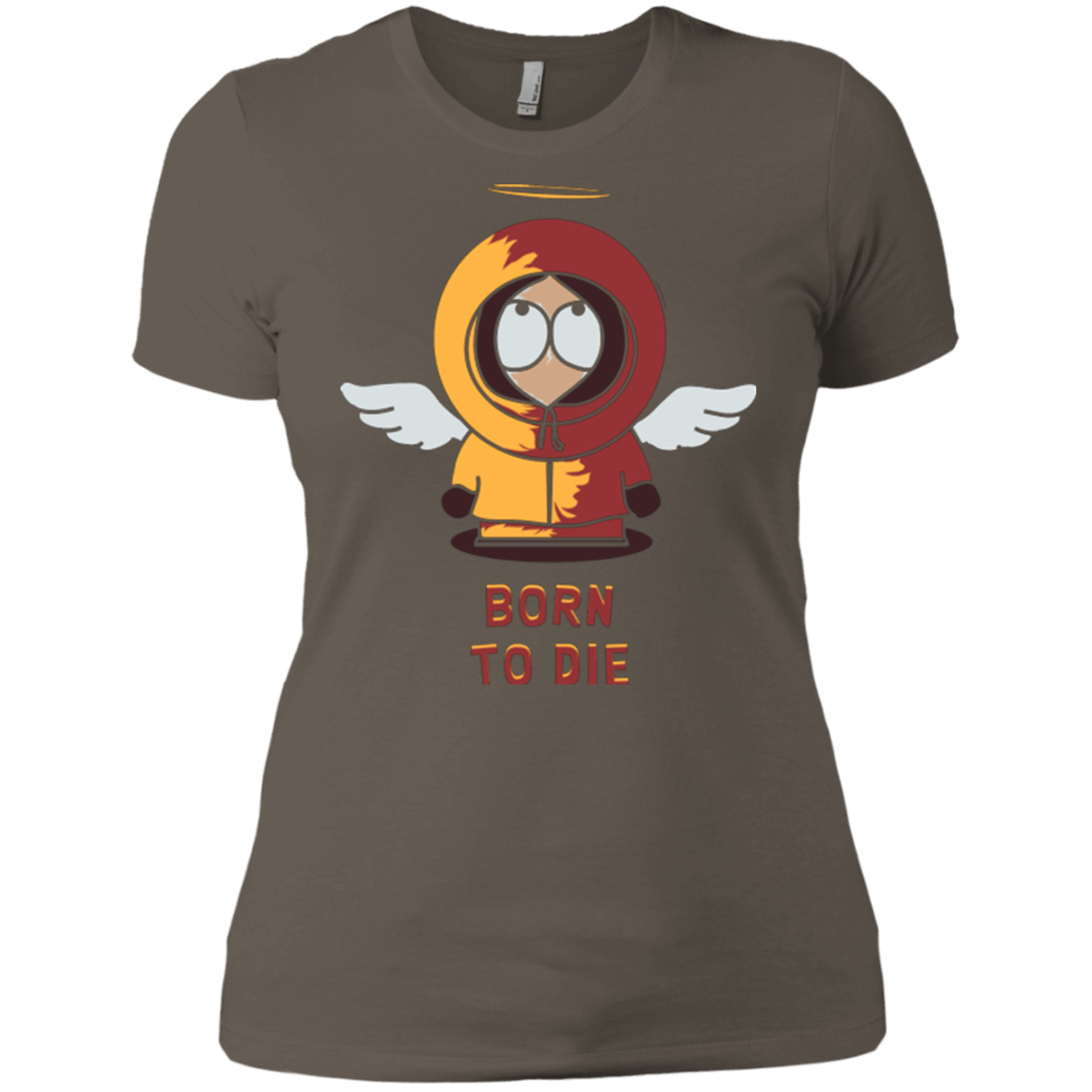 T-Shirts Warm Grey / X-Small BORN TO DIE Women's Premium T-Shirt