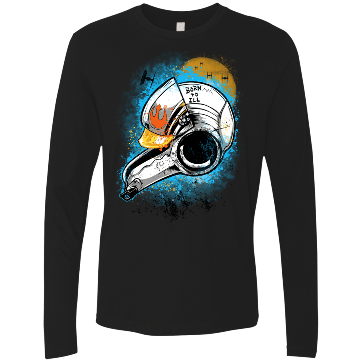 T-Shirts Black / Small Born to Ill Men's Premium Long Sleeve