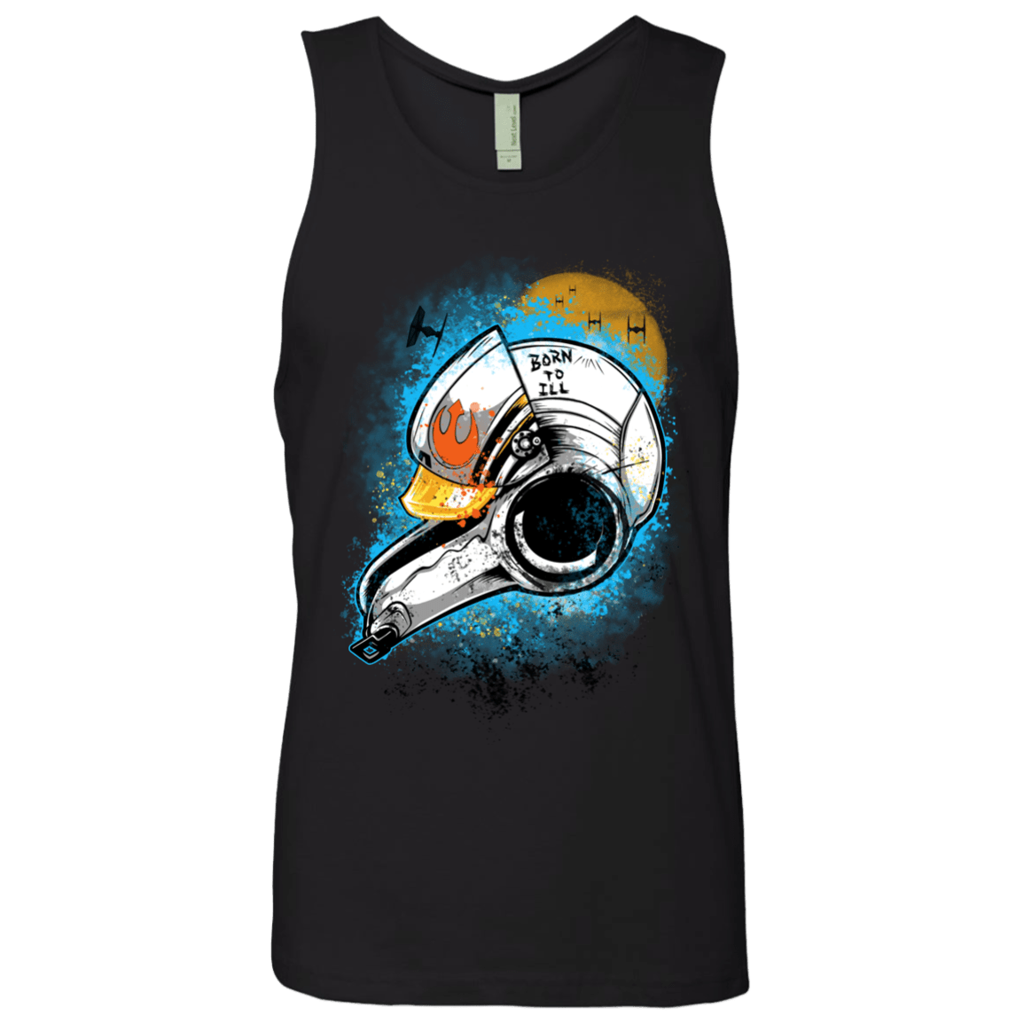 T-Shirts Black / Small Born to Ill Men's Premium Tank Top