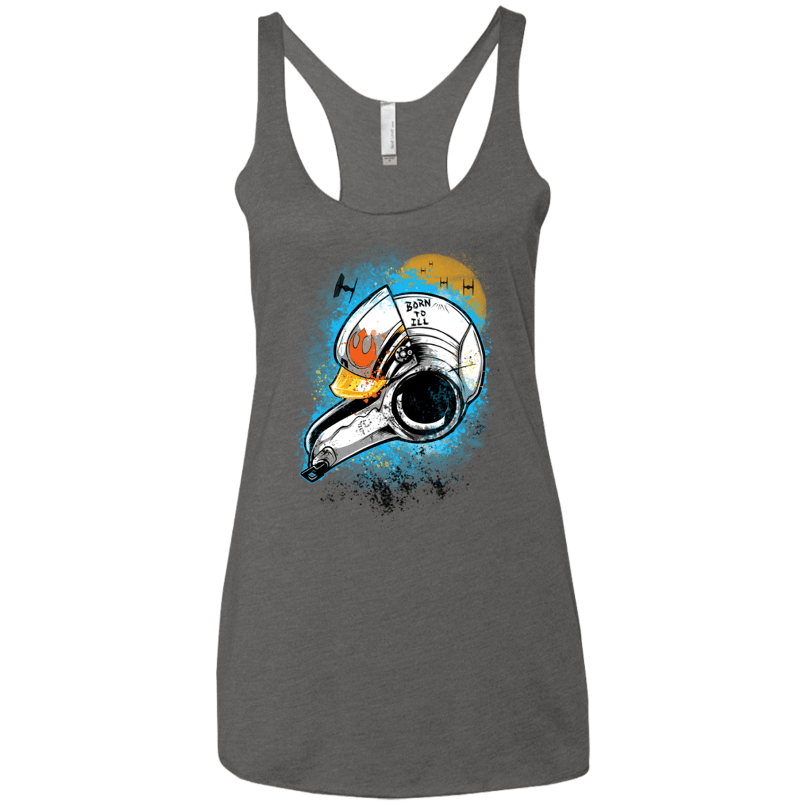 T-Shirts Premium Heather / X-Small Born to Ill Women's Triblend Racerback Tank