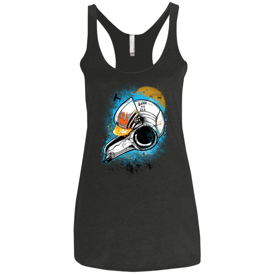 T-Shirts Vintage Black / X-Small Born to Ill Women's Triblend Racerback Tank