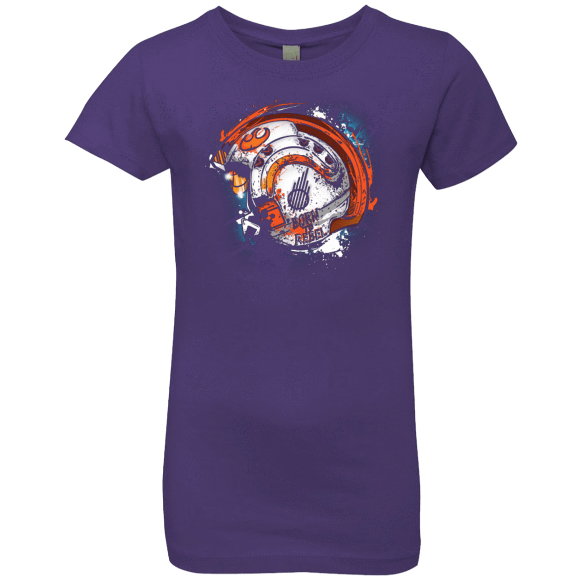 T-Shirts Purple Rush / YXS Born to Rebel Girls Premium T-Shirt