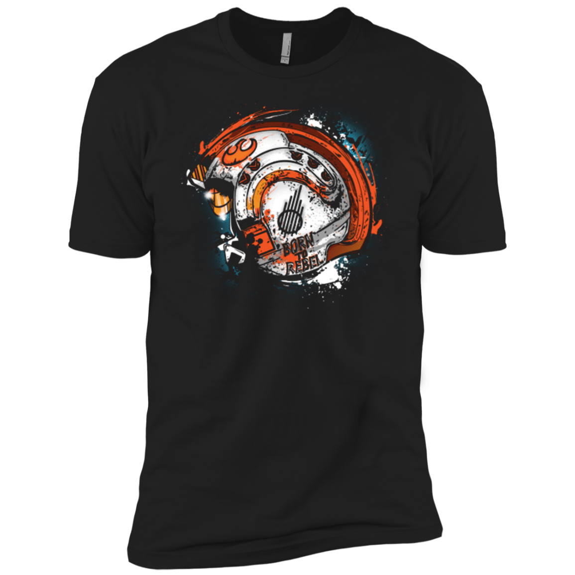 T-Shirts Black / X-Small Born to Rebel Men's Premium T-Shirt