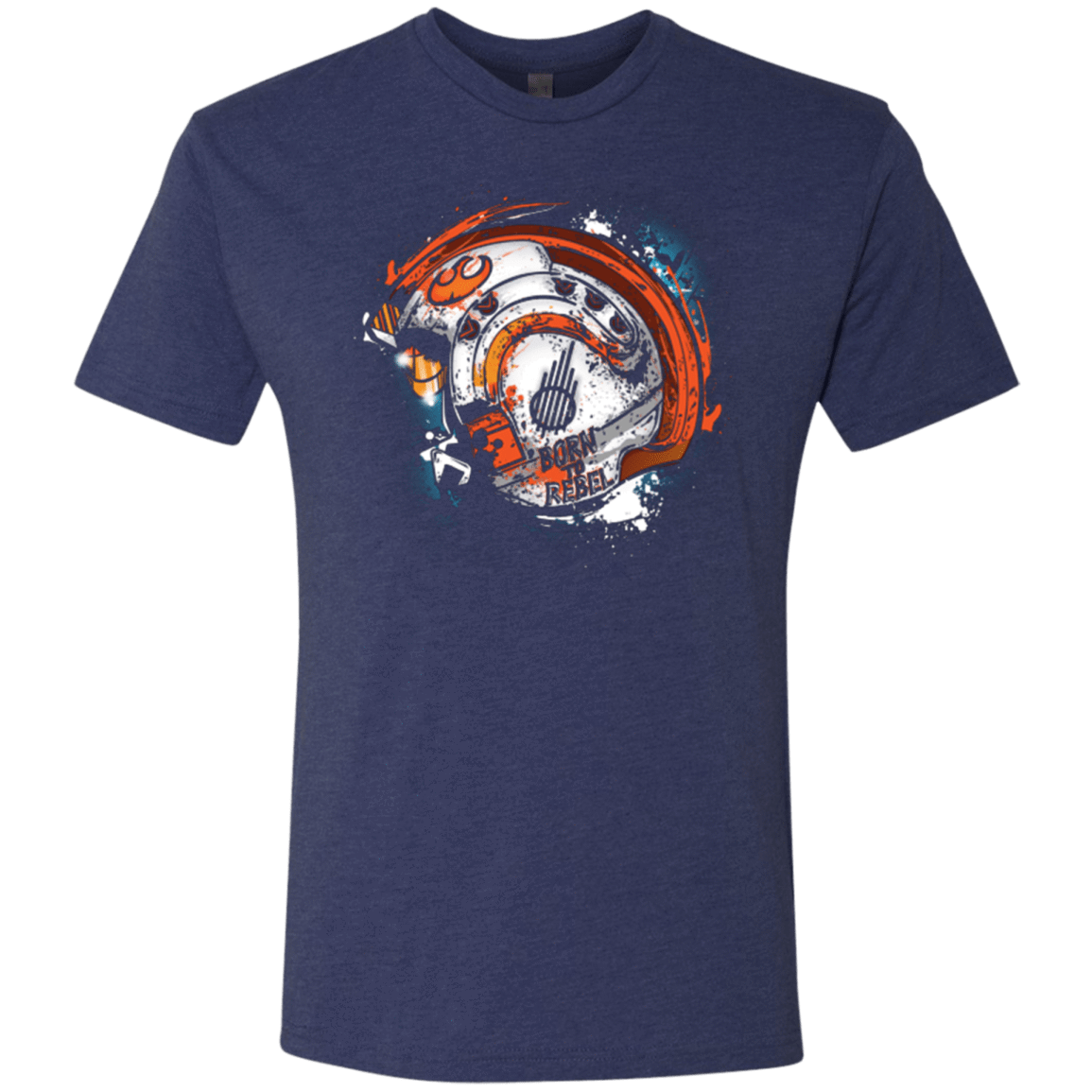 T-Shirts Vintage Navy / Small Born to Rebel Men's Triblend T-Shirt