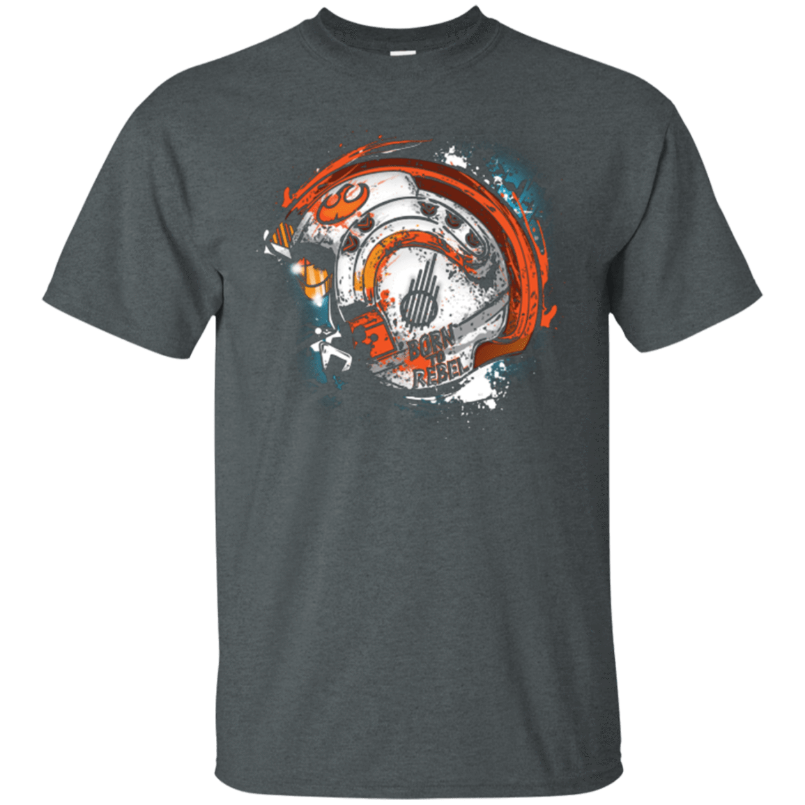T-Shirts Dark Heather / Small Born to Rebel T-Shirt