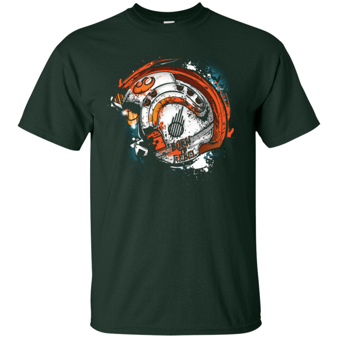 T-Shirts Forest Green / Small Born to Rebel T-Shirt